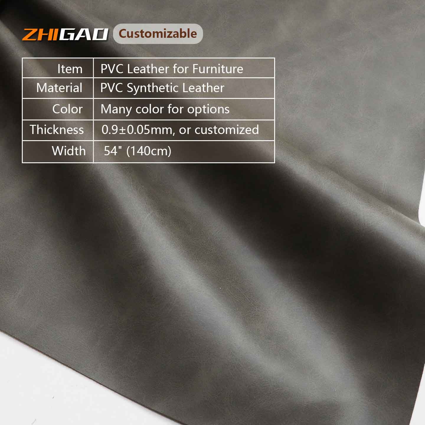 Environmentally friendly recycled furniture leather