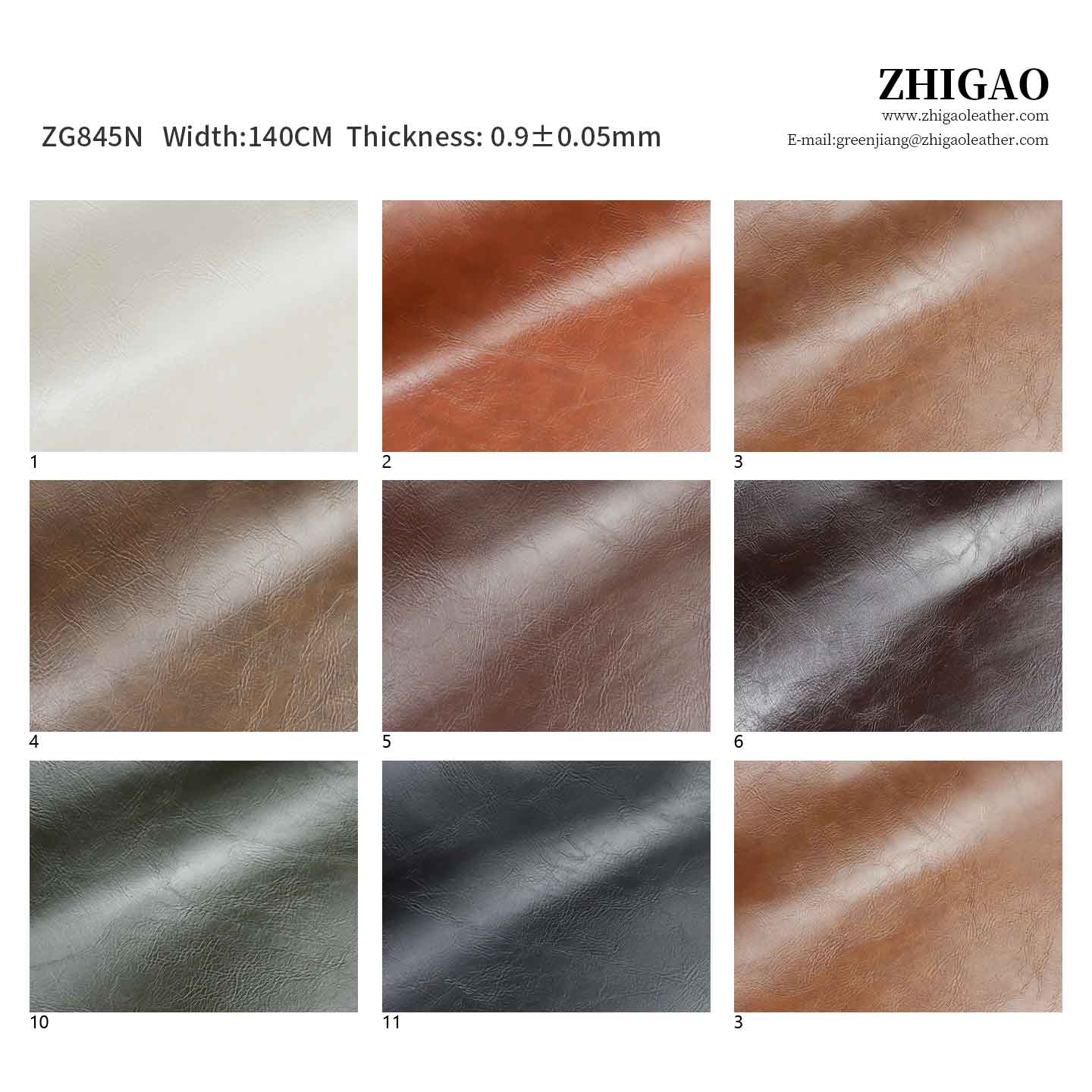 Microfiber Leather for Automotive and Furniture Leathe