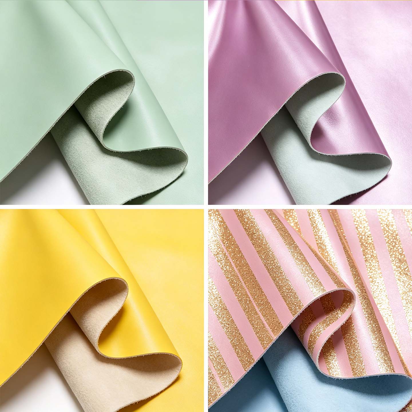 Ultra Soft Lambskin-look PU Leather for Garments Modern Apparel or dress and form-fitting skirt