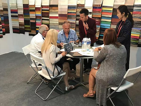 ZHIGAOLEATHER exhibition