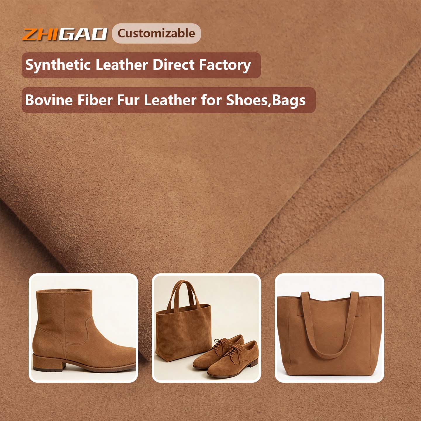 Premium Cow Suede Leather & Roughout Sued