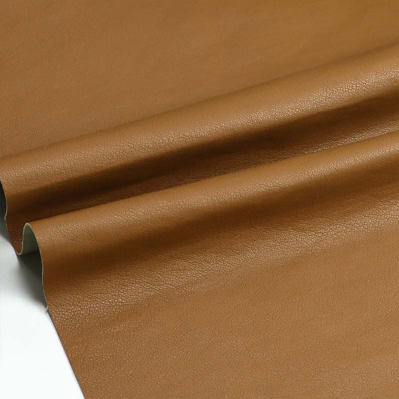 Super Soft Knitting Backing PU Leather Clothing Material